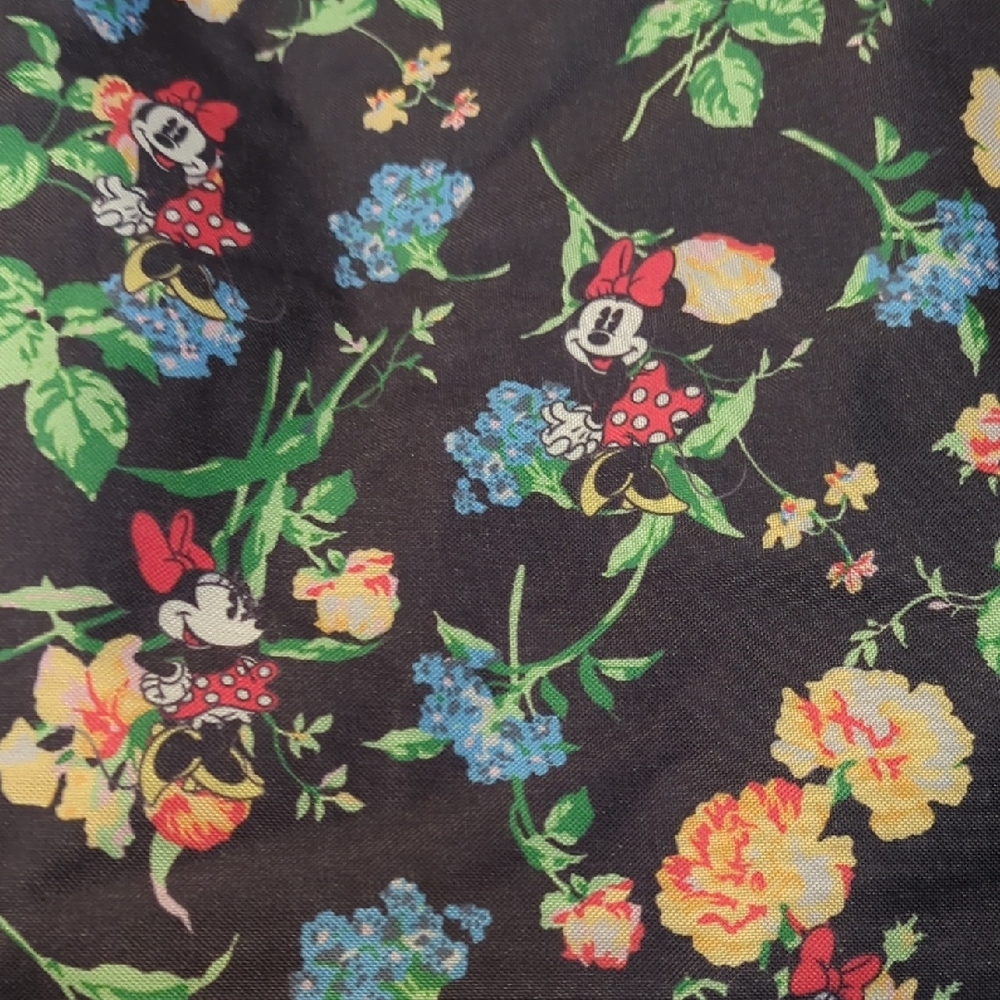 Disney Floral Tote Bag - Black and Multicolor - Picture 2 of 8
